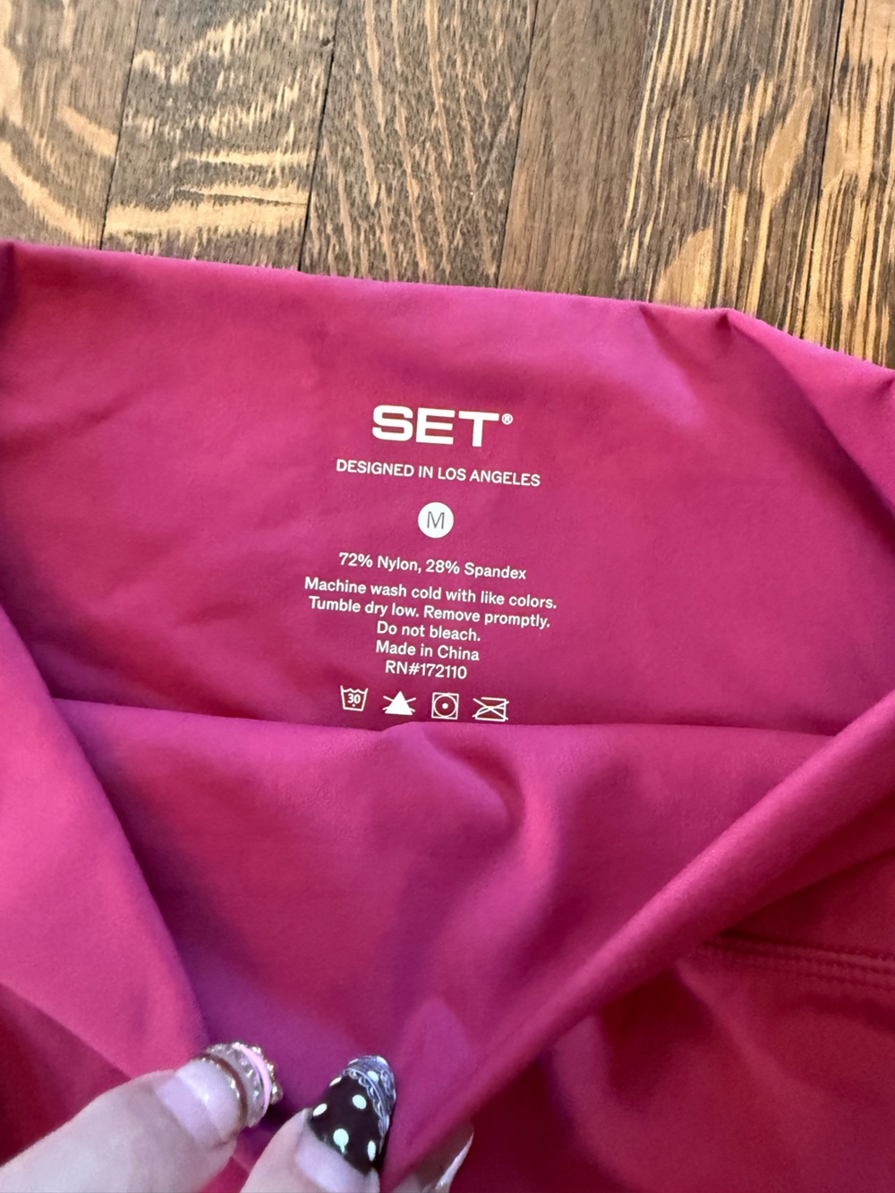 SET Active Breathe Leggings in Heatwave - Picture 2 of 5